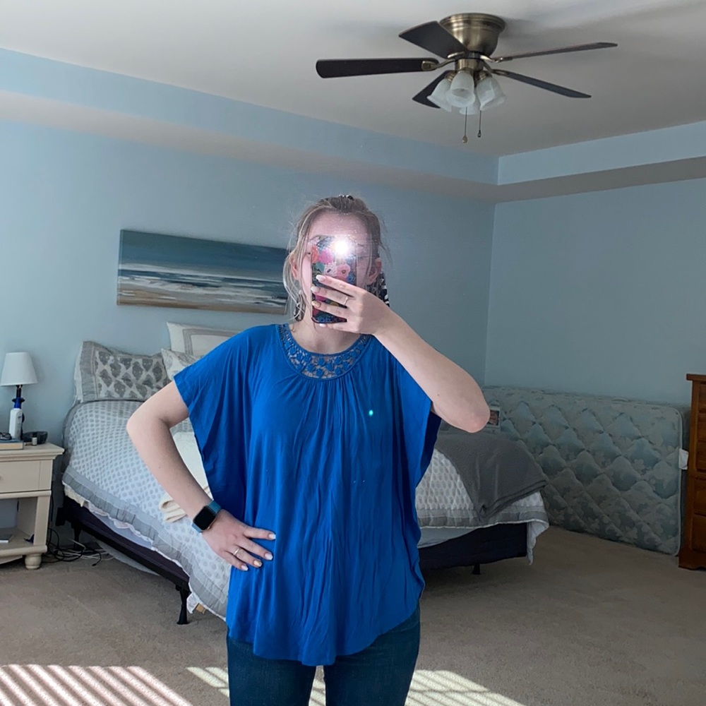 Blue shirt